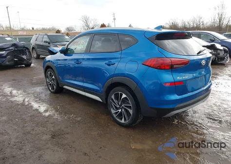 2020 Hyundai Tucson Sport z USA, uszkodzony, nr VIN KM8J3CAL9LU171327